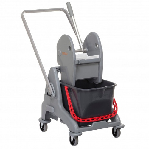 Одноведерная тележка с отжимом TASKI Single Bucket Cart Set, 15л
