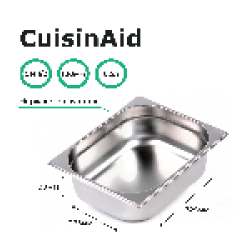 Гастроемкость 1/2 h=100 нерж. 325х265х100 CuisinAid CD-812-4
