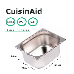 Гастроемкость 1/2 h=150 нерж. 325х265х150 CuisinAid CD-812-6