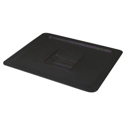 КРЫШКА К ГАСТРОЕМКОСТИ GN1/9 ПОЛИПРОПИЛЕН ЧЕРНАЯ