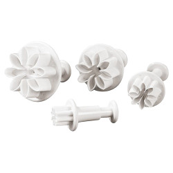 НАБОР КУТТЕРОВ PADERNO ДЛЯ МАСТИКИ 4 ШТ 1,2-3,5 СМ 47622-26