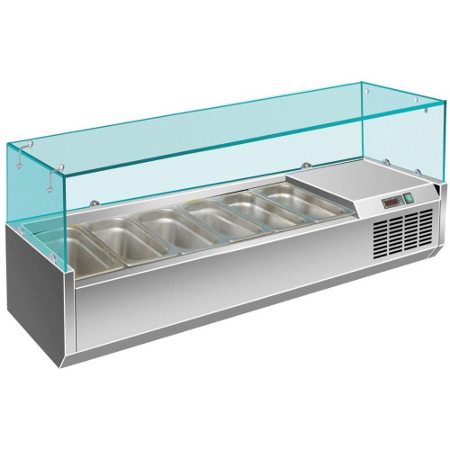 ВИТРИНА ХОЛОДИЛЬНАЯ HURAKAN HKN-VRX1500/380