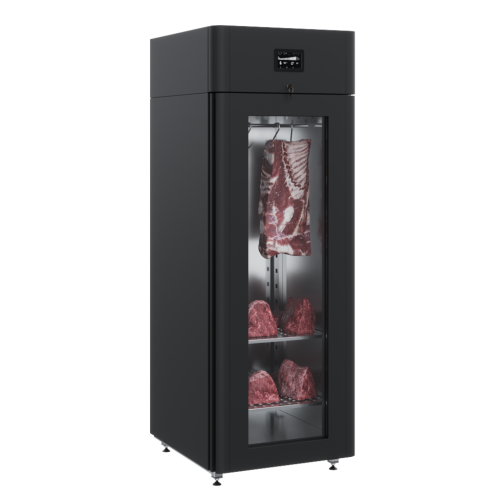 Шкаф холодильный POLAIR для вызревания мяса CS107 Meat Тип 1 (black) со стеклом