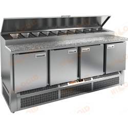Стол для пиццы HICOLD PZE1-1111/GN камень