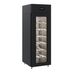 Шкаф расстоечный POLAIR CS107 Bakery Br тип 1 (black) со стеклом