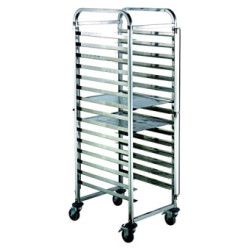 Тележка-шпилька CuisinAid для противней 600х400, 15 уровней. 470x620x1700 CD-RT6415