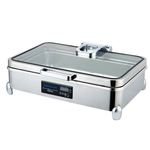 Чафинг-диш (мармит) CuisinAid с термо-контролем CD-FSDT-G
