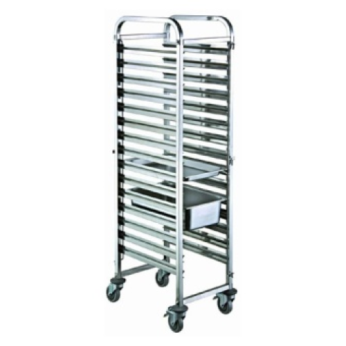 Тележка-шпилька CuisinAid для гастроемкостей 1/1, 15 уровней. 380x550x1735 CD-RT1115