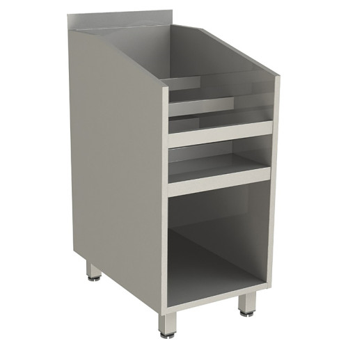 Модуль барный Restoinox 1000х600х850 для хранения бутылок (лестница)