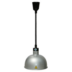 ЛАМПА ИНФРАКРАСНАЯ HURAKAN HKN-DL750 СЕРЕБР.
