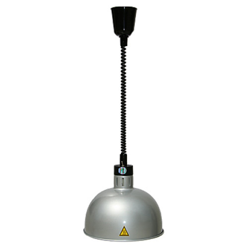 ЛАМПА ИНФРАКРАСНАЯ HURAKAN HKN-DL750 СЕРЕБР.