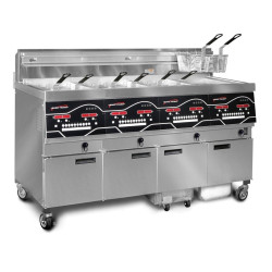 Фритюрница Evolution Elite электр., четыре зоны, 8 корзинок Henny Penny EEE 144