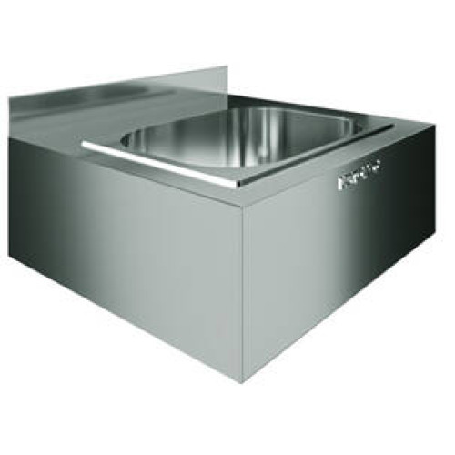 Рукомойник настенный Restoinox 400х330х150 с бортом