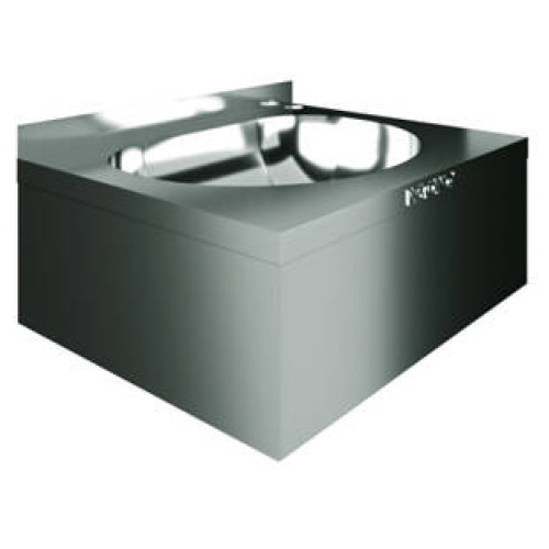 Рукомойник настенный Restoinox 500х450х200 с бортом
