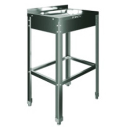 Рукомойник напольный Restoinox 500х450х850 с бортом