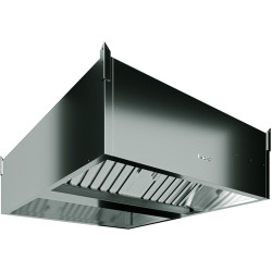 Зонт вытяжной центральный коробчатый Restoinox 1000х1200х400