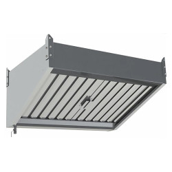 Зонт вытяжной пристенный  (без козырька) Restoinox 1000х1000х400